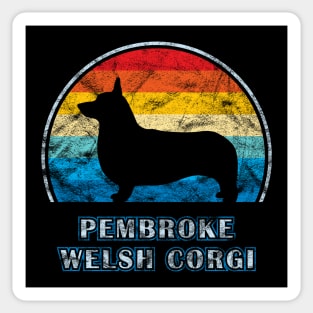 Pembroke Welsh Corgi Vintage Design Dog Sticker